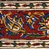 Persisches Tischtuch: Isfahans traditionelle Kalamkari Blockdruck Paisley