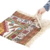 Persisches Tischtuch: Isfahans traditionelle Kalamkari Blockdruck Symbole