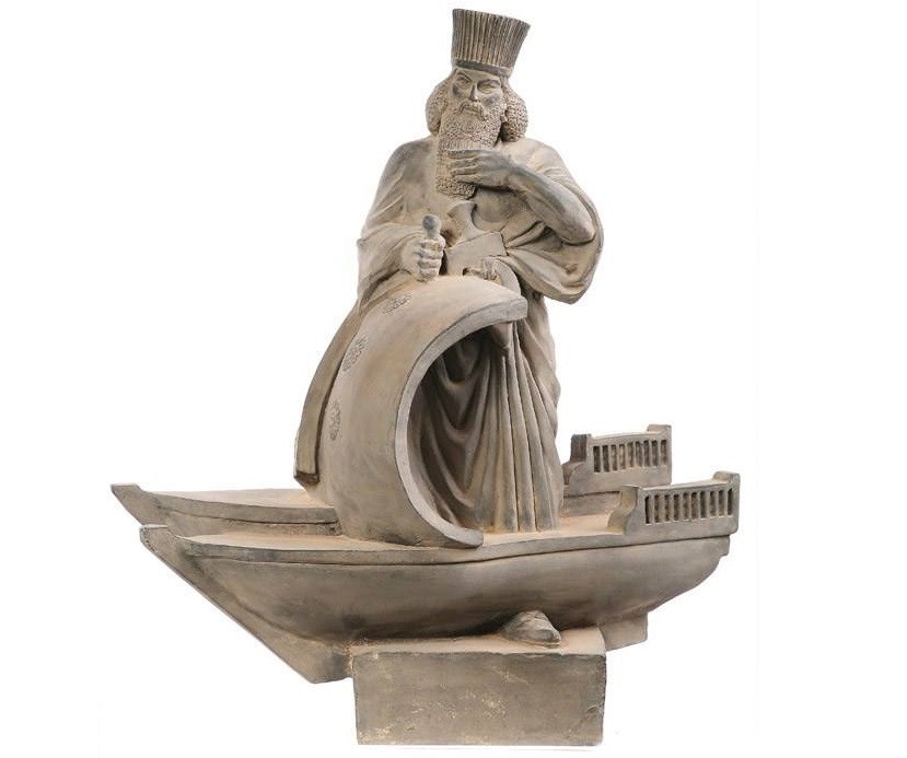 Darius Skulptur Der Große Persische König