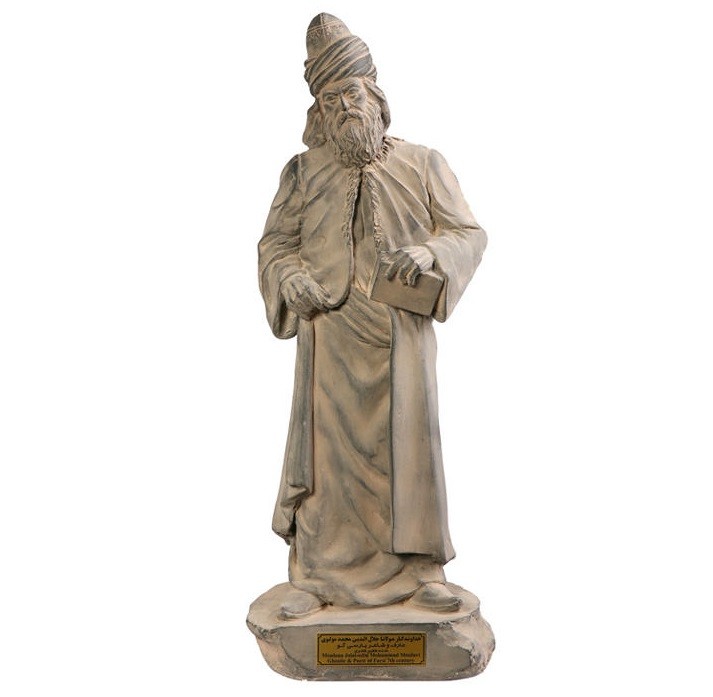 Dschalāl ad-Dīn Muhammad Rumi Skulptur Persischer Dichter