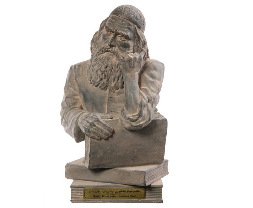 Omar Chajjam Büste Statue Persischer Universalgelehrter