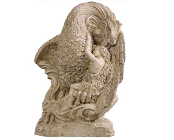 Simurgh & Zal Skulptur Iranische Mythologien