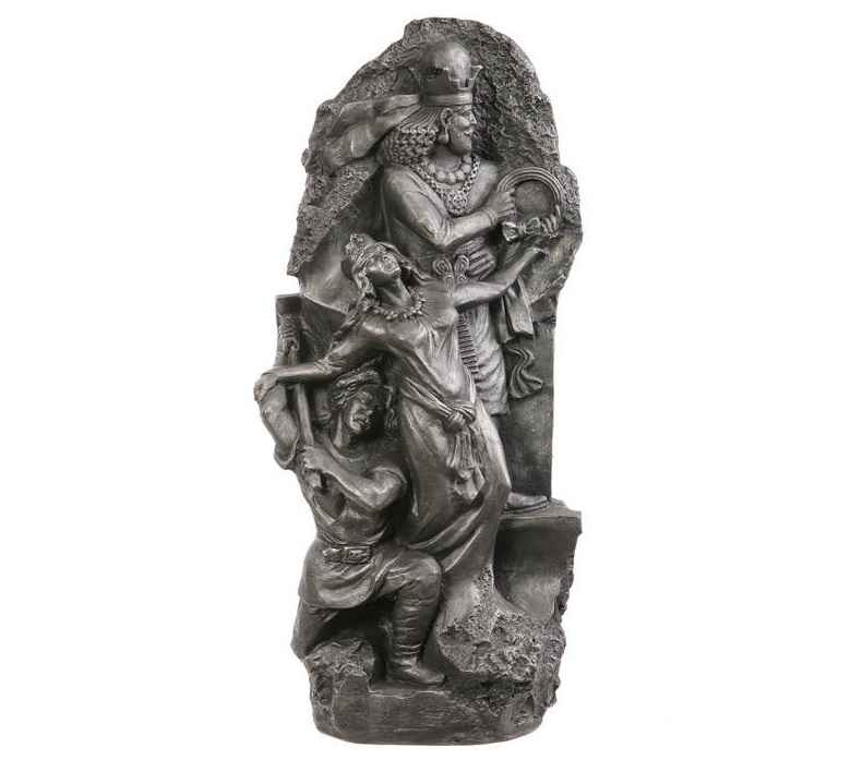 Khosrow, Shirin & Farhad Skulptur Persische Mythen