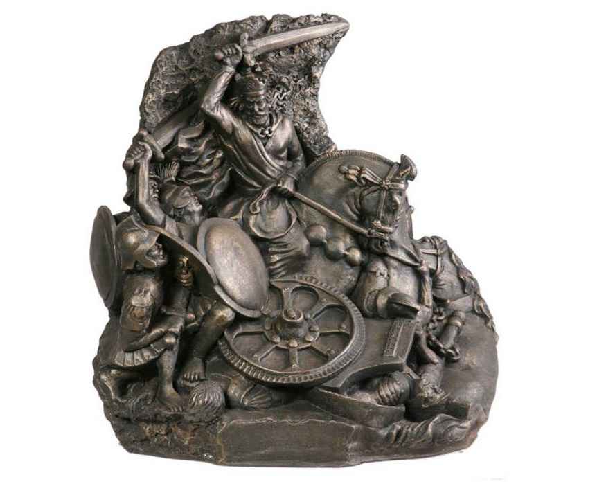 Epos von Schapur I Statue Persischer König