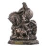 Rustam & Esfandiar Skulptur Legendäre Helden