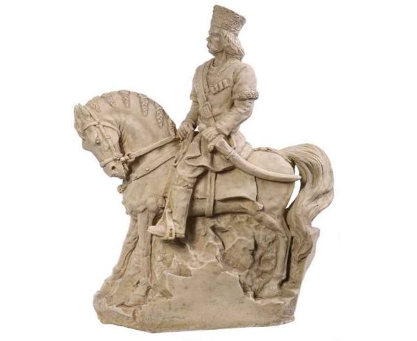 Koroghlu Skulptur Ein Aserbaidschanischer Volksheld