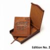 Rubaiyat von Omar Khayyam Buch mit Naturleder