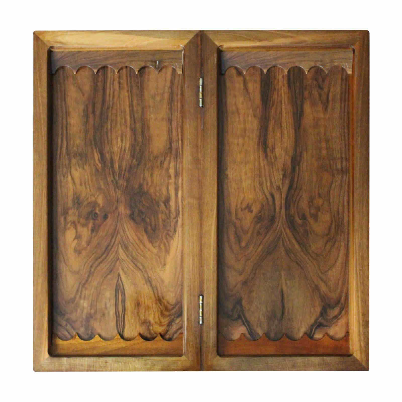 Holzgeschnitztes Backgammonbrett Handgefertigt mit persischem Erbe Khayyam