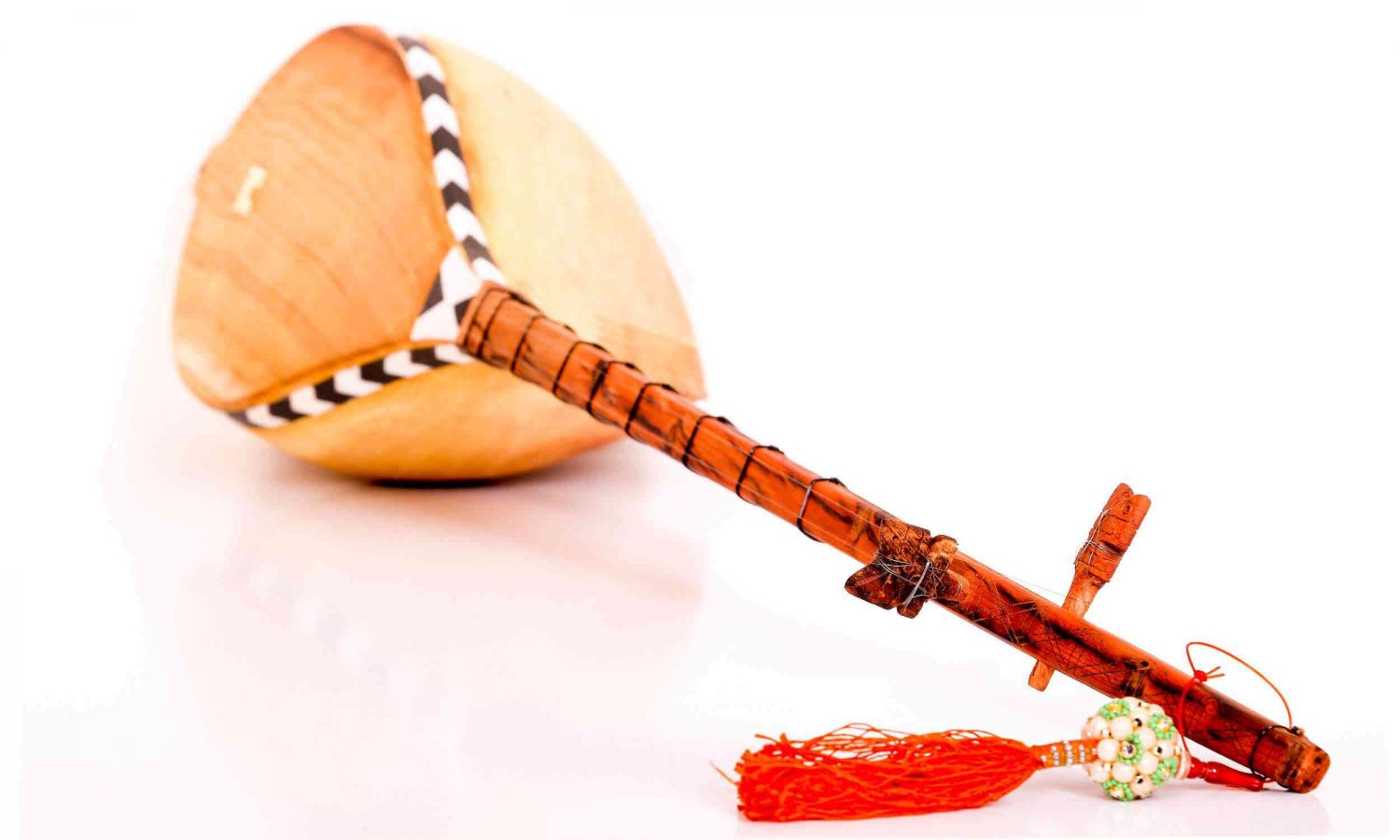 Persisches Dutar-Instrument von Bakhshandeh, Modell Zinat21