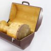 Hartschalenetui für persische Tombak mit Schaumstoff- und Lederüberzug