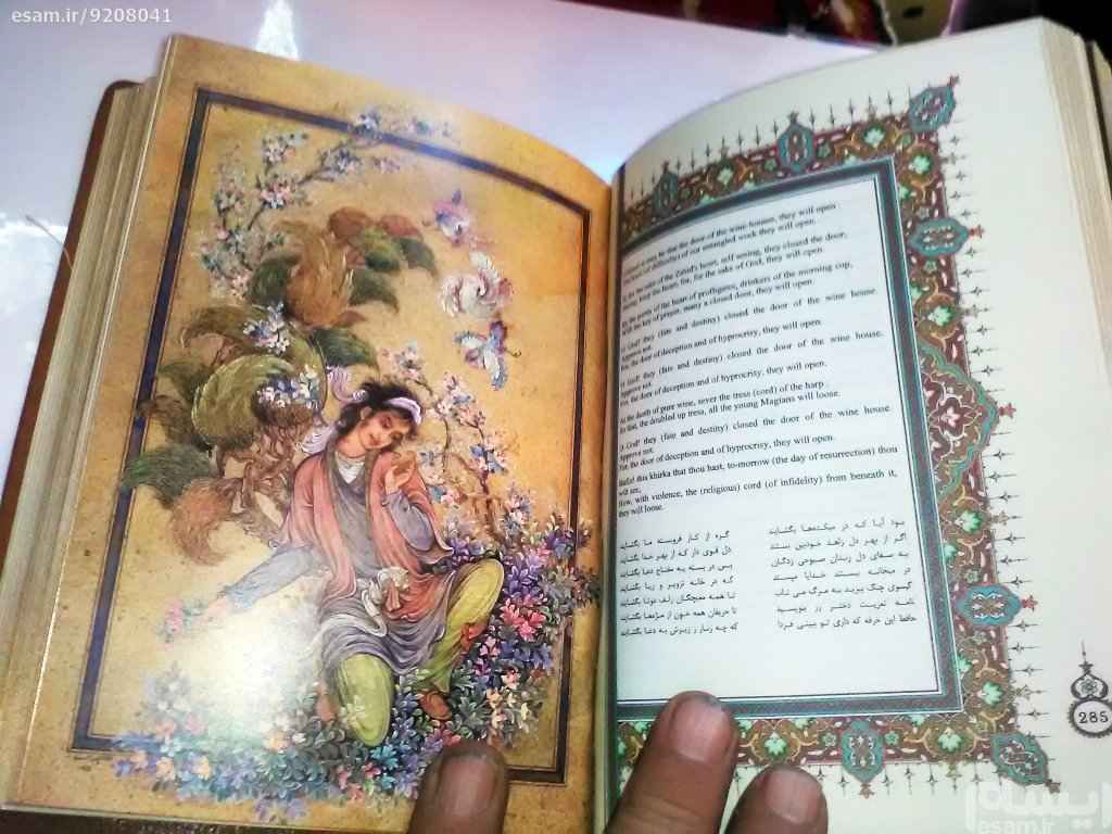 Der Divan von Hafez Shirazi Buch (Englisch & Persisch)