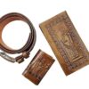 Schatzhafte persische handwerkliche Geldbörse, Schlüsselanhänger & Kartenhalter Geschenkset