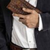 Schatzhafte persische handwerkliche Geldbörse, Schlüsselanhänger & Kartenhalter Geschenkset