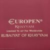 Europäisches Khayyam Goldbeschichtetes Rollerball- und Füllfederhalter-Geschenkset