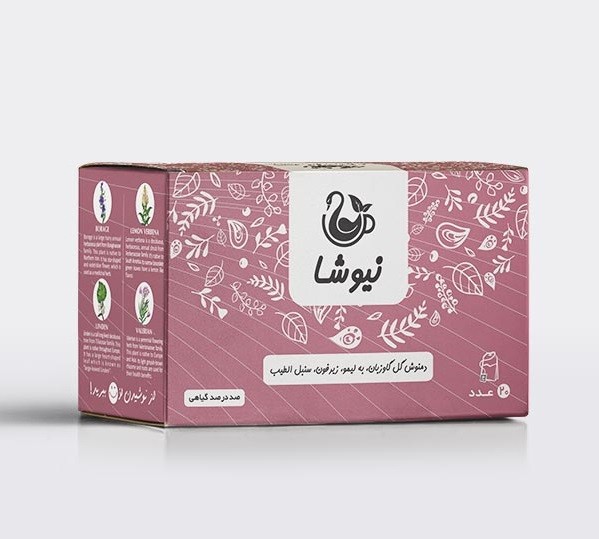 Kräutertee-Mischung: Borretsch, Zitronen-Bienenbalsam, Lindenblüte & Baldrian – 70 g (10x)