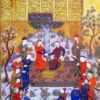 Shahnameh von Ferdowsi (Farsi, Hardcover mit dekorativem Rahmen)