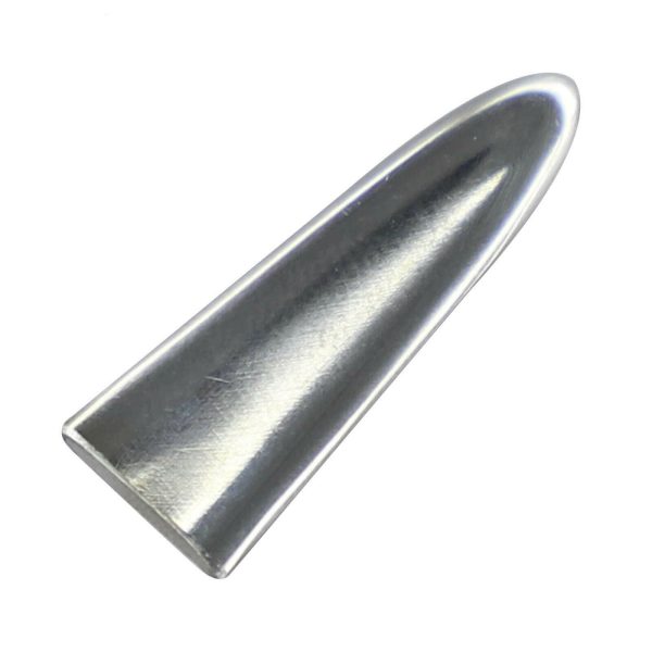 Messing Mezrab-Pick für persischen Tar Silber Farbe (2x)