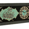 Traditionelle islamische Wanduhr mit Holzeinlage des Ayatolkorsi Verses