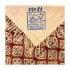 Persisches Tischtuch: Isfahans traditionelle Kalamkari Blockdruck Blumenmuster