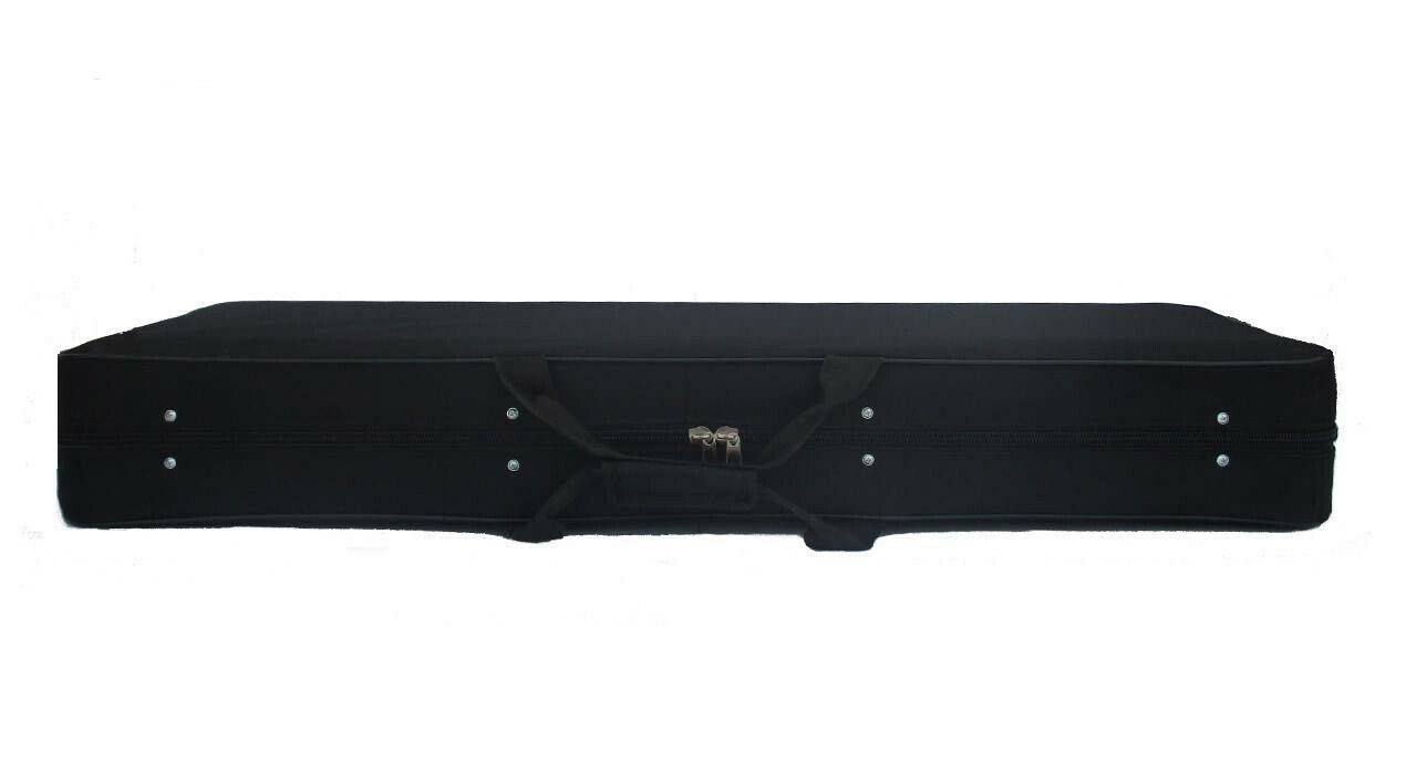 Robuster Hartschalenkoffer für persisches Santur mit Schaumstoff- und Stoffbezug