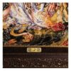 Persischer Wandteppich aus Tabriz, der Miniatur M34 darstellt