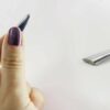 Messing Mezrab-Pick für persischen Tar Silber Farbe (2x)