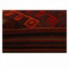 Authentischer Ottomanischer Kilim-Pouf mit Ursprung Iran, handgefertigt H101