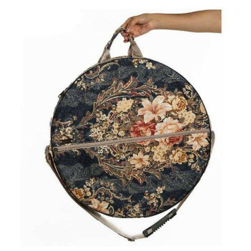 Weiche Hülle für persische Daf-Trommel, Modell „Floral“