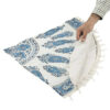 Iranische Tischdecke: Isfahans traditionelle Kalamkari Blockdruck 07