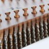Persische Santur – Handgefertigte Hammered Dulcimer von Vafaei, 4 Stempel
