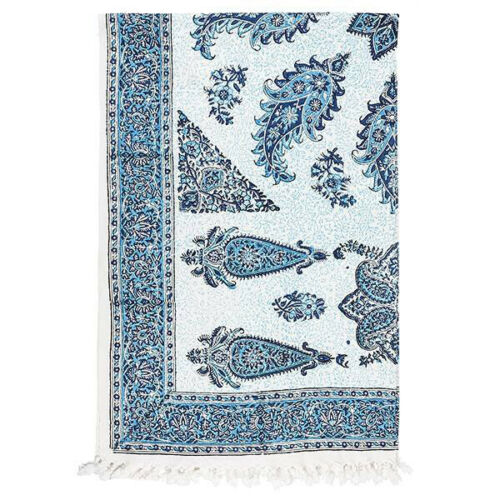 Persisches Tischtuch: Isfahans traditionelle Kalamkari Blockdruck Atrian