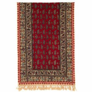 Persisches Tischtuch: Isfahans traditionelle Kalamkari Blockdruck G142