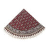 Iranische Tischdecke: Isfahans traditionelle Kalamkari Blockdruck 01