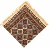 Iranische Tischdecke: Isfahans traditionelle Kalamkari Blockdruck Atrian