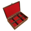 Persische Holz-Teebeutel-Organizer-Box mit Fach E15