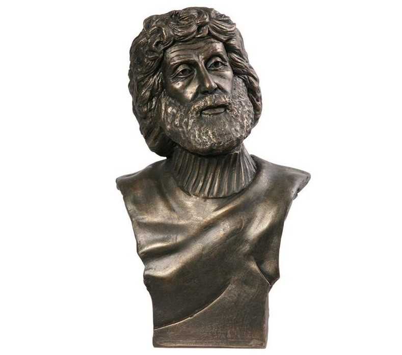 Sohrab Sepehri Büste Statue Iranischer Dichter & Maler