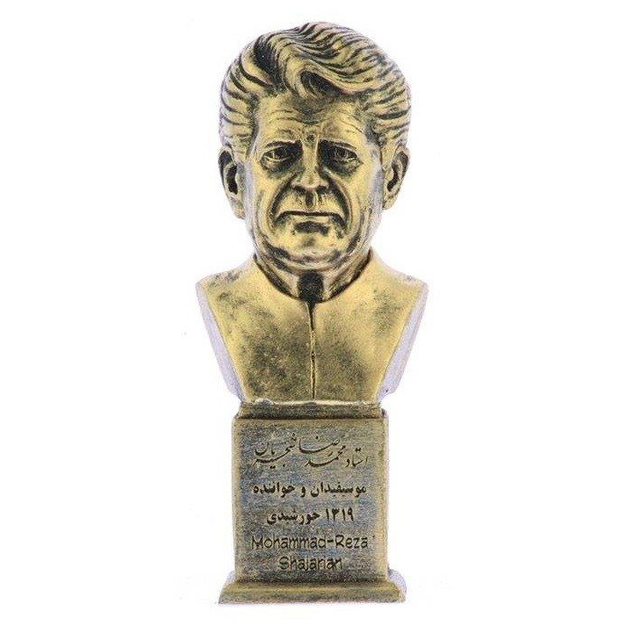 Mohammad-Reza Schadscharian Büste Statue Iranischer Sänger