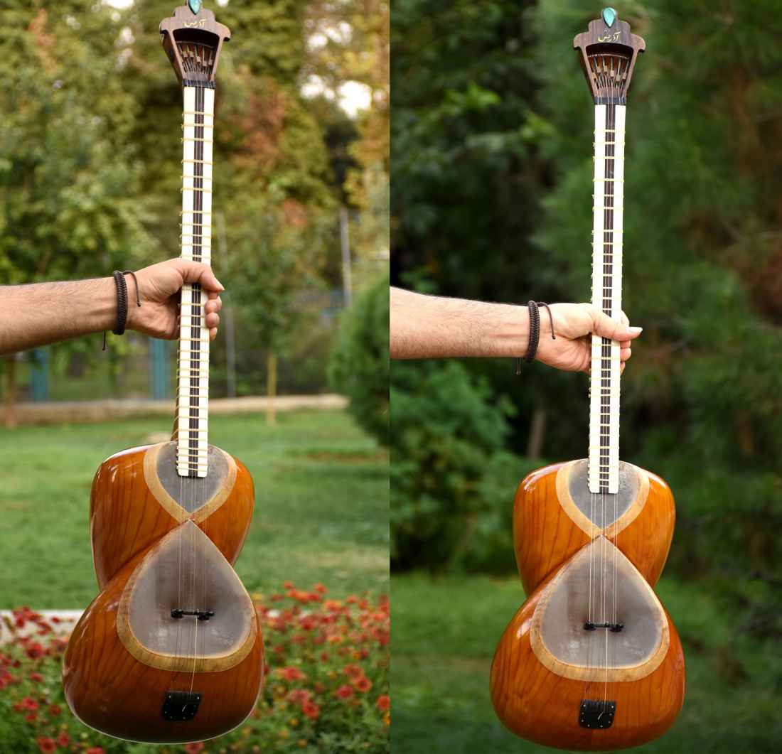 Persisches Tar Saiteninstrument – Handgefertigt von IranSaz, Modell Azarakhsh