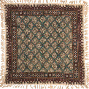 Persisches Tischtuch: Isfahans traditionelle Kalamkari Blockdruck G114
