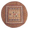 Authentischer Ottomanischer Kilim-Pouf mit Ursprung Iran, handgefertigt AP405