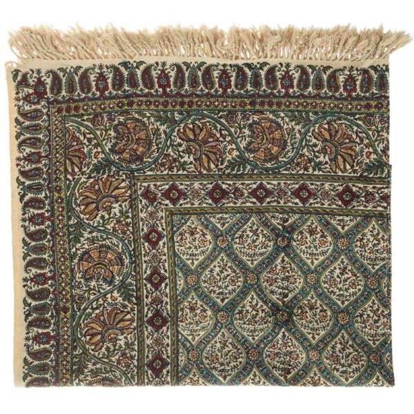 Persisches Tischtuch: Isfahans traditionelle Kalamkari Blockdruck 24