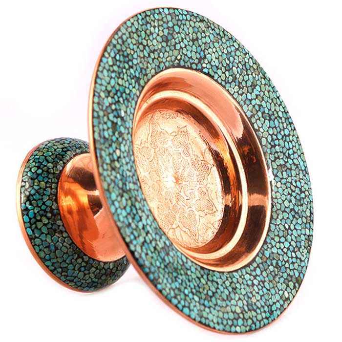 Persische Bonbonniere mit Türkiseinlagen – Modell Goharan