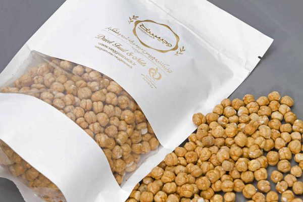Knusprige Kichererbsen (Gesalzen & Geröstet)
