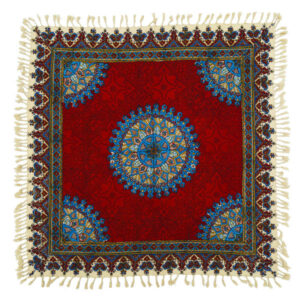 Persisches Tischtuch: Isfahans traditionelle Kalamkari Blockdruck G182