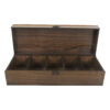 Holz-Teebeutel-Organizer-Box mit Fächern T2000
