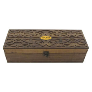 Holz-Teebeutel-Organizer-Box mit Fächern T2000