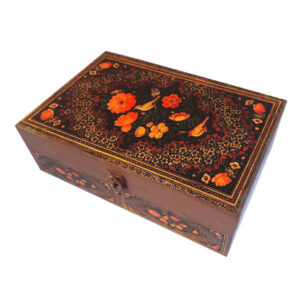 Persische Holz-Teebeutel-Organizer-Box mit Fächern N2030