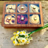 Holz-Teebeutel-Organizer-Box mit Fach Slimi