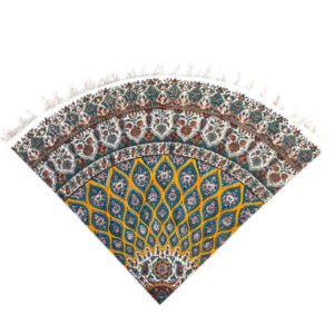 Persisches Tischtuch: Isfahans traditionelle Kalamkari Blockdruck G297