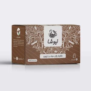 Newsha Schwarzer Tee mit Zimt-Geschmack – 70 g (10x)